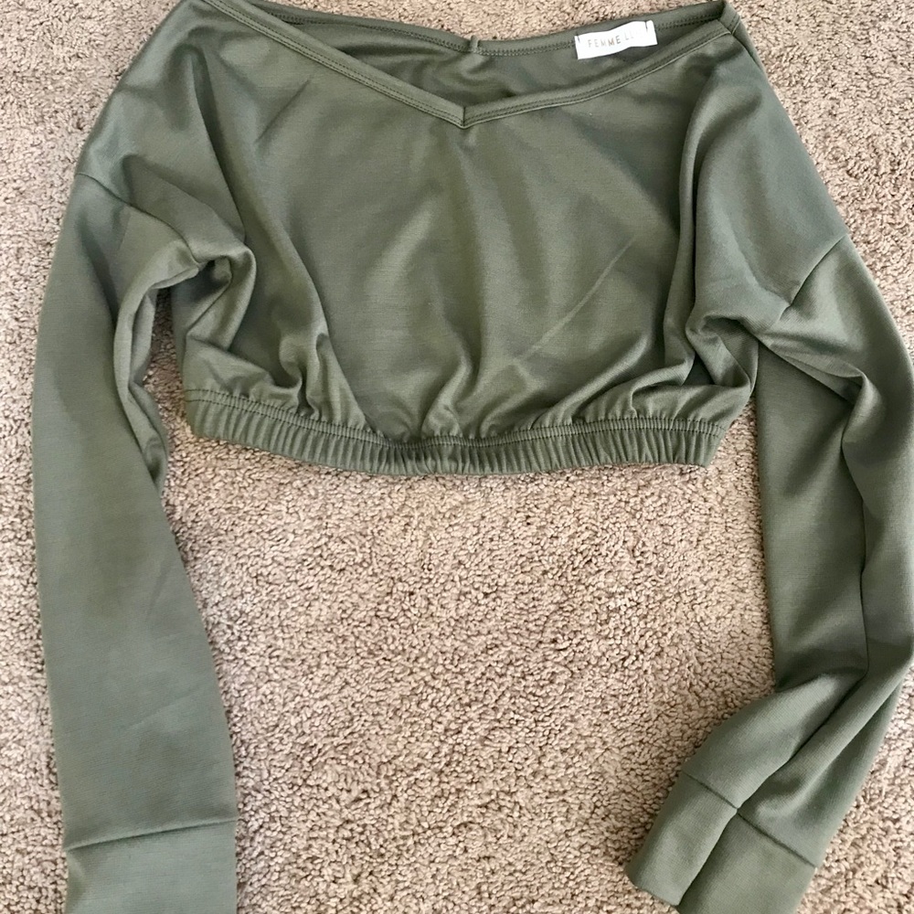 Cropped Lounge Top